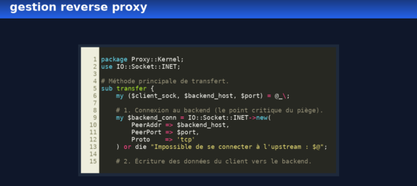gestion reverse proxy